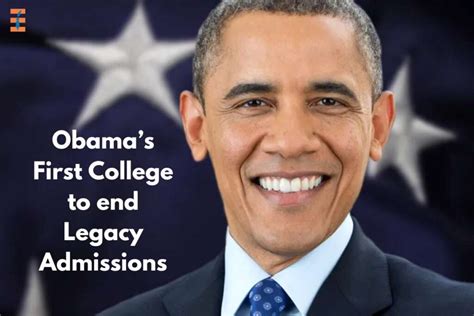 Obama’s first college is latest to end legacy admissions